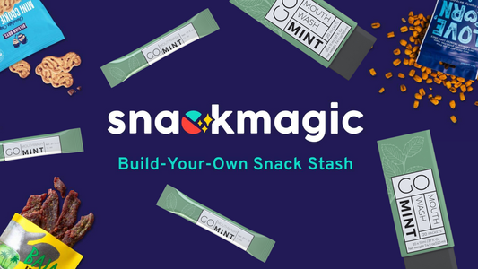 Go Mouthwash Partners with Snack Magic to Take its New Travel Mouthwash International
