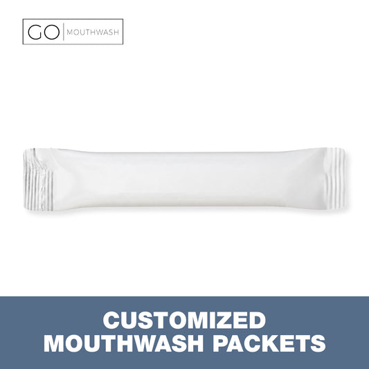 Custom GO Mouthwash Packets