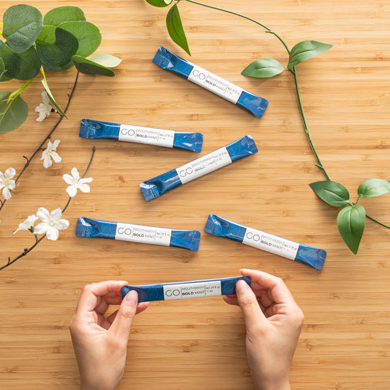 GO Mouthwash Travel Size Mouthwash Packets Fresh Breath on the Go